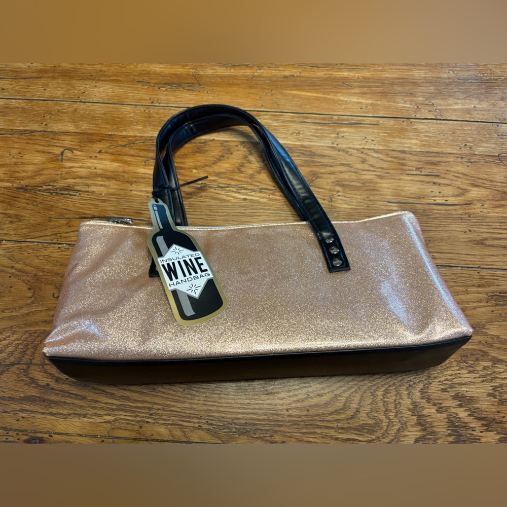 Insulated Wine Rose-gold Festival Party Incognito Handbag